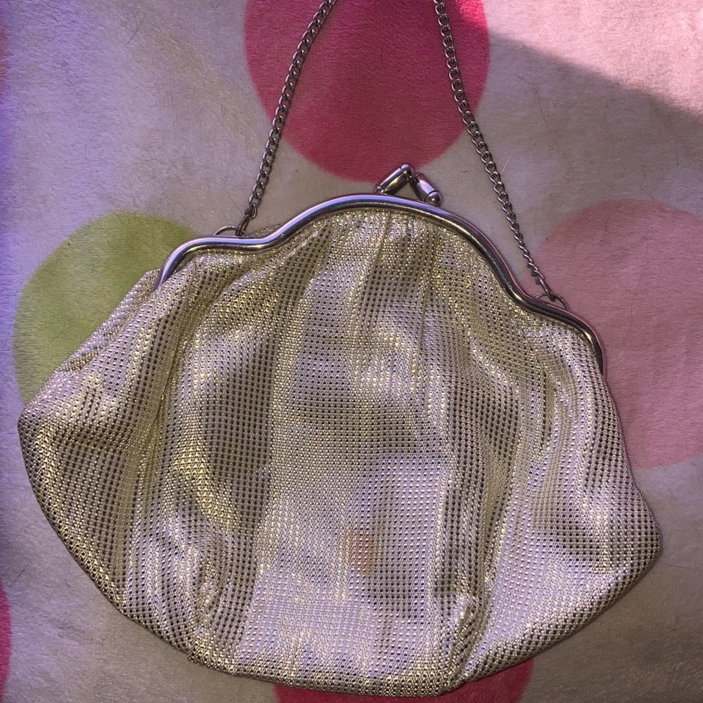 Vintage gold pouch